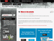 Tablet Screenshot of crossfitbolling.wordpress.com