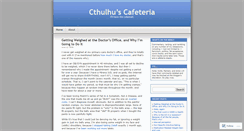 Desktop Screenshot of ccafeteria.wordpress.com