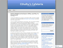 Tablet Screenshot of ccafeteria.wordpress.com