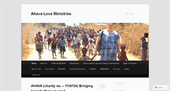 Desktop Screenshot of ahavaloveministries.wordpress.com