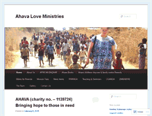 Tablet Screenshot of ahavaloveministries.wordpress.com