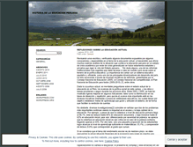 Tablet Screenshot of educacionperuana.wordpress.com