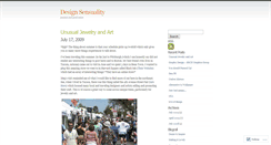 Desktop Screenshot of designsensuality.wordpress.com