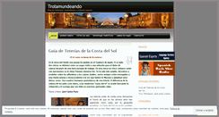 Desktop Screenshot of enrutas.wordpress.com