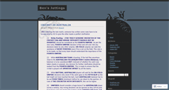 Desktop Screenshot of benhur.wordpress.com