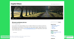 Desktop Screenshot of capitolglass.wordpress.com