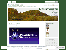 Tablet Screenshot of mountaineerlife.wordpress.com