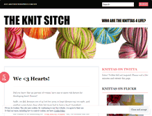 Tablet Screenshot of knittas4life.wordpress.com