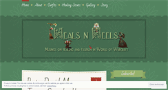 Desktop Screenshot of healsnheels.wordpress.com