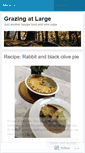 Mobile Screenshot of grazingatlarge.wordpress.com