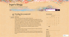 Desktop Screenshot of ingerhl.wordpress.com