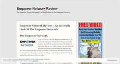 Desktop Screenshot of networkempower.wordpress.com