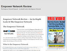 Tablet Screenshot of networkempower.wordpress.com