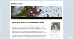 Desktop Screenshot of desdemitonel.wordpress.com