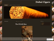 Tablet Screenshot of dubaicigars.wordpress.com