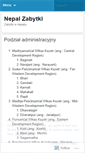Mobile Screenshot of nepalzabytki.wordpress.com