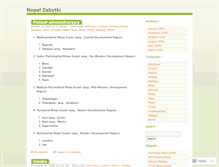 Tablet Screenshot of nepalzabytki.wordpress.com