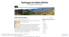 Desktop Screenshot of halden.wordpress.com