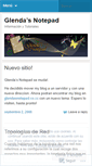 Mobile Screenshot of glendasnotepad.wordpress.com