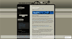 Desktop Screenshot of fedoramagic.wordpress.com