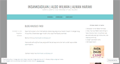 Desktop Screenshot of menulisaja.wordpress.com