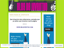 Tablet Screenshot of ibijuventud.wordpress.com