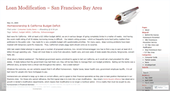 Desktop Screenshot of modifyloan.wordpress.com