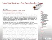 Tablet Screenshot of modifyloan.wordpress.com