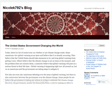 Tablet Screenshot of nicolek792.wordpress.com