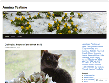 Tablet Screenshot of anninateatime.wordpress.com