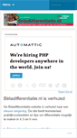 Mobile Screenshot of betadifferentiatie.wordpress.com