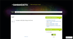 Desktop Screenshot of danianzueto.wordpress.com