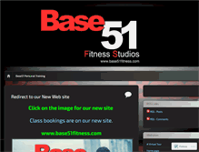 Tablet Screenshot of base51.wordpress.com