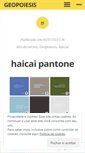 Mobile Screenshot of geopoiesis.wordpress.com