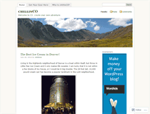 Tablet Screenshot of chillinco.wordpress.com