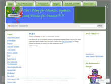 Tablet Screenshot of planetcazmogb.wordpress.com