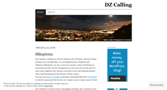 Desktop Screenshot of dzcalling.wordpress.com