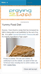 Mobile Screenshot of praying2lose.wordpress.com