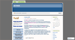 Desktop Screenshot of betaniacomunidad.wordpress.com