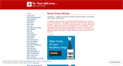 Desktop Screenshot of lizrose.wordpress.com