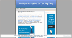 Desktop Screenshot of familycorruption.wordpress.com