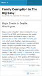 Mobile Screenshot of familycorruption.wordpress.com