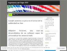 Tablet Screenshot of albertolopezt.wordpress.com