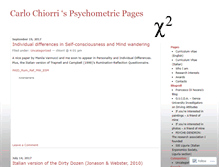 Tablet Screenshot of chiorri.wordpress.com