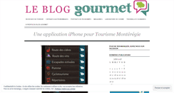 Desktop Screenshot of lebloggourmet.wordpress.com