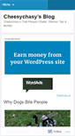 Mobile Screenshot of cheesychasy.wordpress.com