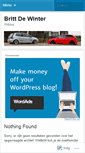 Mobile Screenshot of brittdewinter.wordpress.com