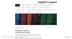 Desktop Screenshot of englishcompost.wordpress.com