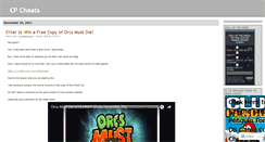 Desktop Screenshot of cpcheatshome.wordpress.com