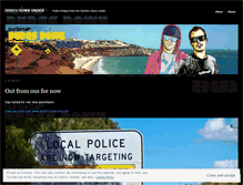 Tablet Screenshot of dudesdownunder.wordpress.com